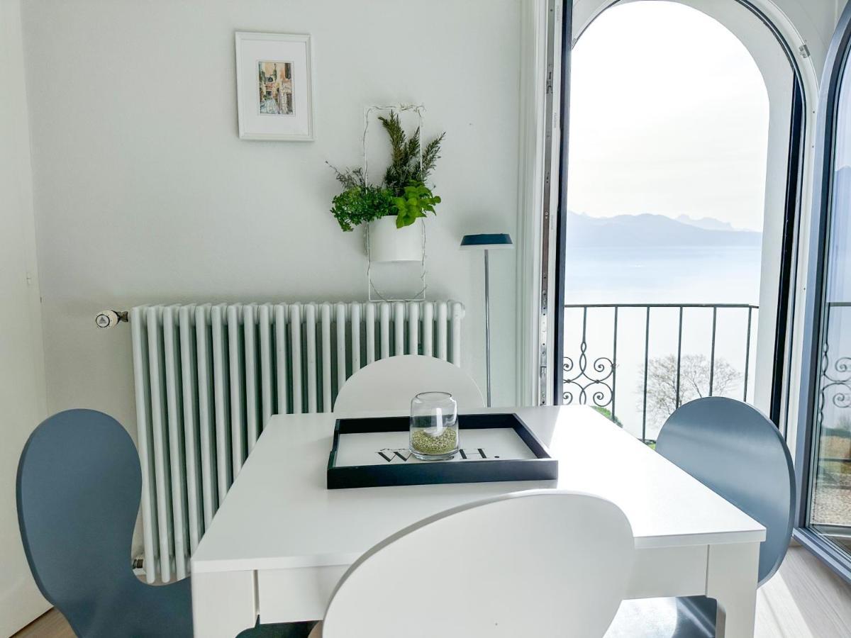 Room With 360° View Overlooking Lake Geneva And Alps Puidoux Zewnętrze zdjęcie