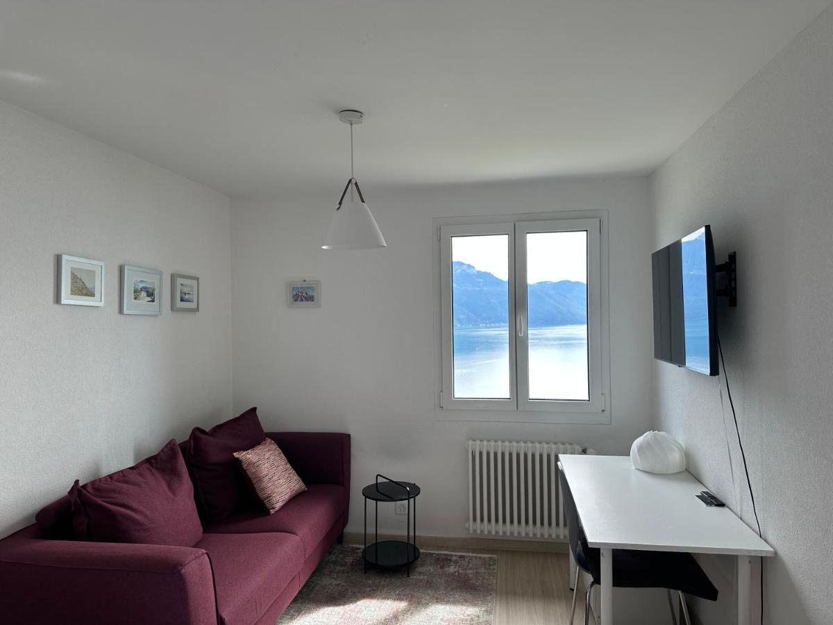 Room With 360° View Overlooking Lake Geneva And Alps Puidoux Zewnętrze zdjęcie